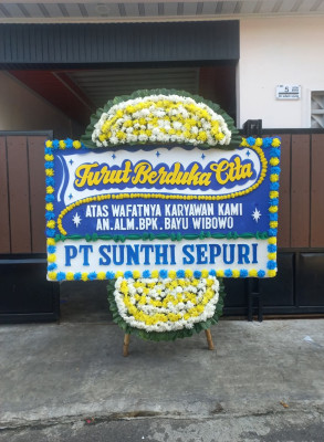 Papan Bunga Duka di Ranca Labuh